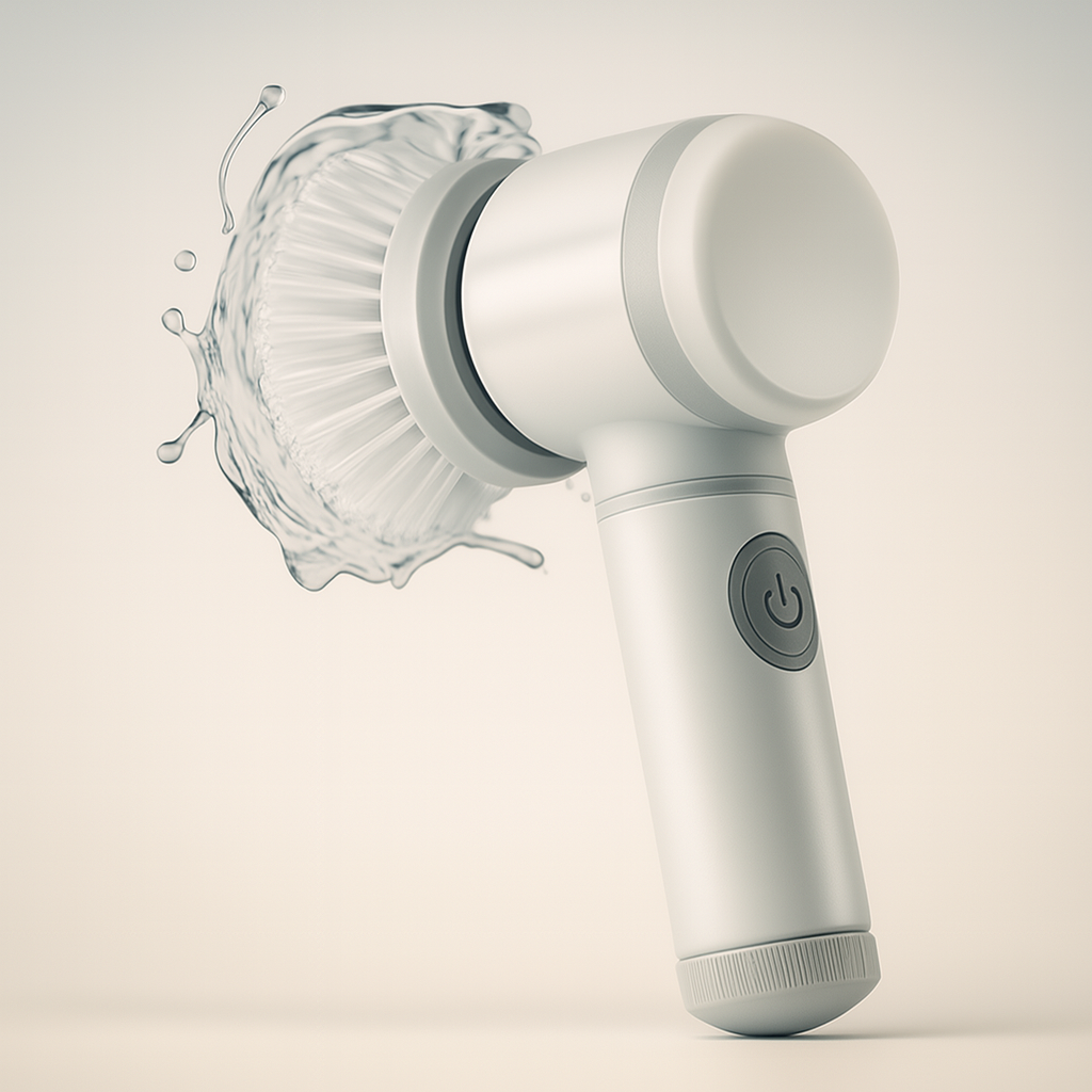 New Power Scrubber 5 Replaceable Brush Heads Electric Spin Scrubber Bathroom Cleaning Brush Power Scrubber Electric Brush Home
